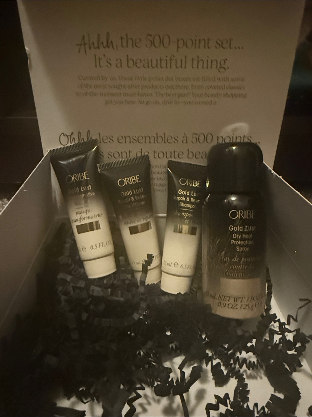 NWT Oribe Gold Lust Travel Hair Care Set - Picture 9 of 9
